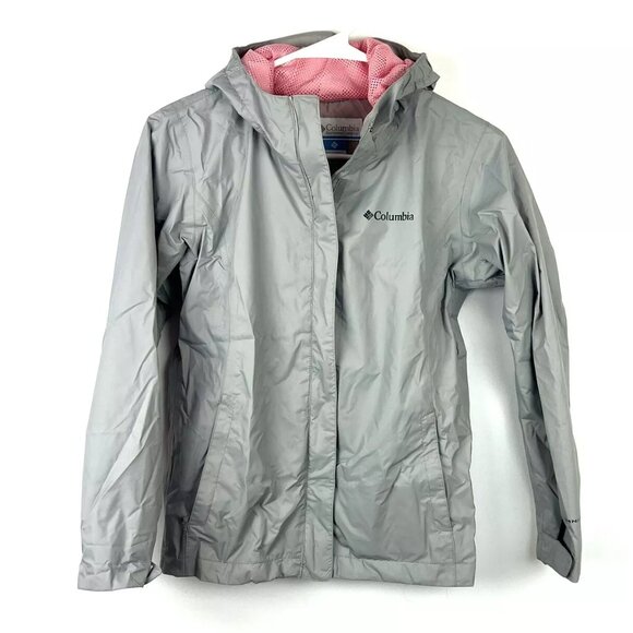 Columbia Girl’s Arcadia Grey/Pink Jacket Size M